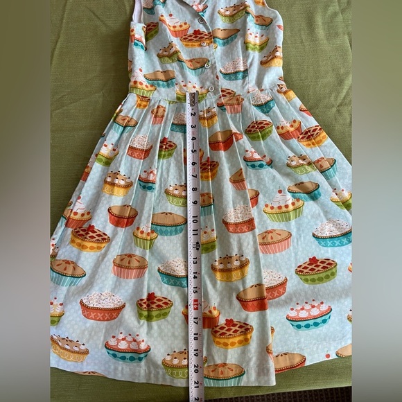 RARE Fervour Pie Dress ModCloth Size Small Lined - Picture 10 of 16